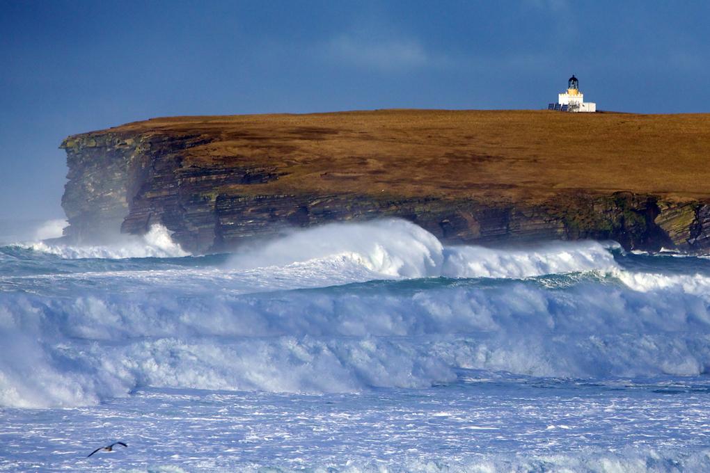 Brough of Birsay, Birsay. A historic tidal island where remains of Viking settlements from as early as the 9th century can be seen. Picture: Destination Orkney