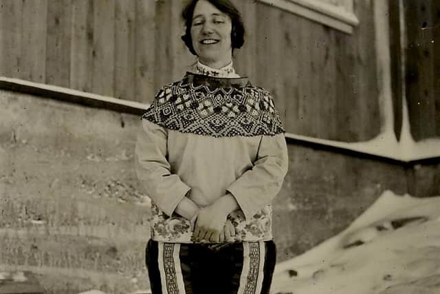 The West Lothian-born Arctic traveller and botanist Isobel Wylie Hutchison will be featured in the Petticoats and Pinnacles exhibition.