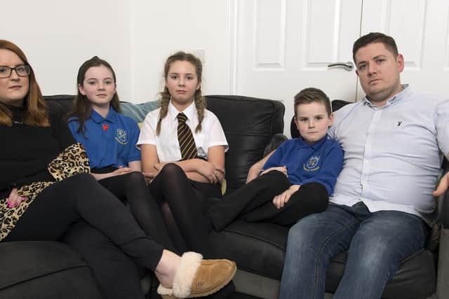 The Allan family will no longer be able to move to Australia. Picture: Neil Hanna.