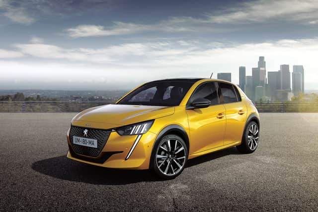 The Peugeot 208 hatchback