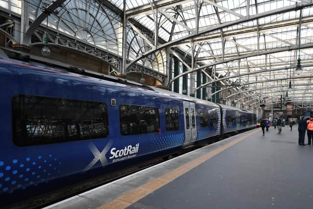 The conductor of the late-night service is believed to have been upset by the incident near Dumfries picture: JPI Media