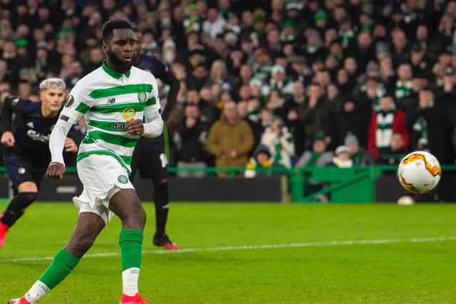 Celtic striker Odsonne Edouard. Picture: SNS