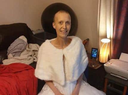 The big day was planned within a week and friends said Hazel was looking forward to making happy memories.