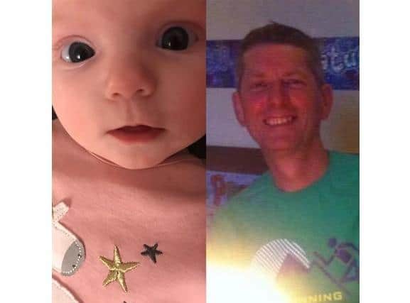 Four-month-old Callie will be joining her mother Lynn in the Kelpies Supernova challenge 2020 in memory of Jim picture: supplied