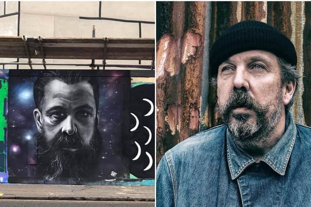 The incredible portrait of the late DJ and producer, who passed away earlier this week, has been painted by Edinburgh-based artist Shona Hardie picture: supplied